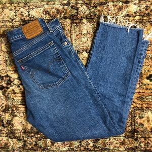 Women’s Levi’s Premium Wedgie Straight Jeans 28